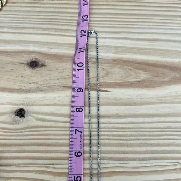 Comco Angel Praying Locket Silver tone Necklace - Picture 10 of 11